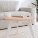   Tabletop Ø60x1.5 cm Round Solid Beech Wood  