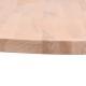   Tabletop Ø60x1.5 cm Round Solid Beech Wood  