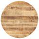   Tabletop Solid Mango Wood Round 15-16 mm 50