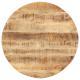   Tabletop Solid Mango Wood Round 15-16 mm 50