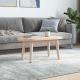   Tabletop 60x30x2.5 cm Solid Pine Wood Oval  