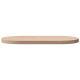   Tabletop 60x30x2.5 cm Solid Pine Wood Oval  