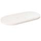   Tabletop 60x30x2.5 cm Solid Pine Wood Oval  