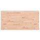  Tabletop 80x40x1.5 cm Rectangular Solid Beech Wood  
