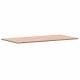   Tabletop 80x40x1.5 cm Rectangular Solid Beech Wood  