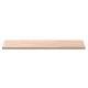   Tabletop 80x40x1.5 cm Rectangular Solid Beech Wood  