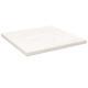   Tabletop 40x40x2.5 cm Solid Pine Wood Square  