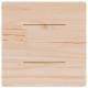   Tabletop 40x40x2.5 cm Solid Pine Wood Square  