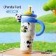Stainless Steel Straw Thermal Insulation Cup