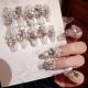 Rhinestone Manicure Wear Nail Pure Desire Wind Nail Patch Wear Nail Diamond Nail Stickers