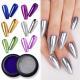 Womens Fashion Colorful Nail Sequins