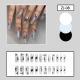Womens Fashion Rhinestone Patch Nails