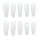 White Long T Grinding Fake Nail Tip Wear