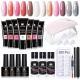 Popular 15ml Crystal Extended Glue Free Paper Cups Quick-drying Long-lasting Extended Glue Set Manicure Extended Glue