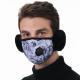 Womens cotton ear mask with breathing valve