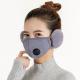 Womens cotton ear mask with breathing valve