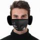 Womens cotton ear mask with breathing valve
