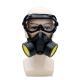 Gas mask head-mounted dust respirator