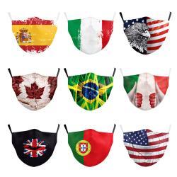 Childrens flag calico mask