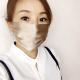 Summer single layer silk mask