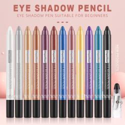 Crouching Silkworm Pearlescent Tape Penknife Eyeliner Pen