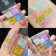 Womens Four-color Sequins Watch Show Makeup Super Flash Glue-free Eye Shadow