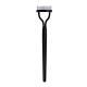 Semi-arc Steel Tooth Brow Groomer Double Head Concealer Brush