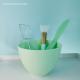 Silicone Mask Bowl And Brush Suit Thick With Scale Face