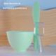 Silicone Mask Bowl And Brush Suit Thick With Scale Face