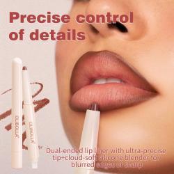 Eight-color Double-headed Lip Liner Matte Long-lasting