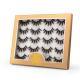 3D Artificial Mink Hair Thick Curling Pure Handmade Chemical Fiber Eyelash 10 Pairs