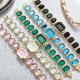Stone Color Emerald Niche High-grade Affordable Luxury Bracelet