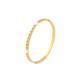 European And American Non-fading Square Diamond Stainless Steel Bracelet