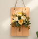 Wall mounted decorative board-yellow peony and chrysanthemum-1 piece-carton - Option1