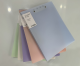 Music score folder-jelly color style-double clip-random color-A4-1 piece - Option1