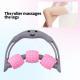 Handheld Massage Roller With Three Wheels For Yoga Meridian Clearing Acupoint Stimulation