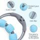 Handheld Massage Roller With Three Wheels For Yoga Meridian Clearing Acupoint Stimulation