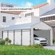Carport Replacement Sidewall Panel for 10 x 15 Carports, UPF50+ Waterproof Replacement Side Wall Cover, White