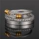 Titanium Steel Bracelet Suit Punk Creative Personality Roman