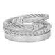 Titanium Steel Bracelet Suit Punk Creative Personality Roman
