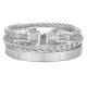 Titanium Steel Bracelet Suit Punk Creative Personality Roman
