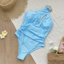 Tretchy One-shoulder Summer Beach Swimsuit