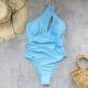 Tretchy One-shoulder Summer Beach Swimsuit