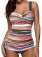 Printed Fashion Womens Seperated Swimwear