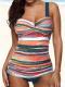 Printed Fashion Womens Seperated Swimwear