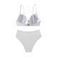 Steel Bracket High-grade Bikini Womens High Waist Beach Swimsuit
