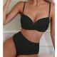 Steel Bracket High-grade Bikini Womens High Waist Beach Swimsuit