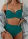Steel Bracket High-grade Bikini Womens High Waist Beach Swimsuit