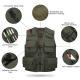 Black Vest Waistcoat Vest Men And Women With Multifunctional Tooling Style