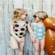 Girls Dotted One-Piece Swimsuit